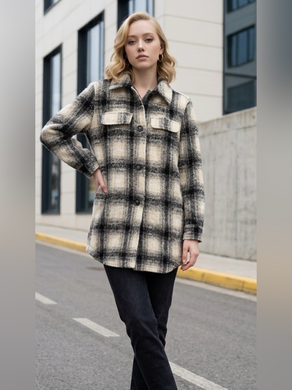 Dolce Cabo Plaid Shacket